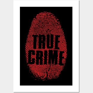 True Crime Posters and Art